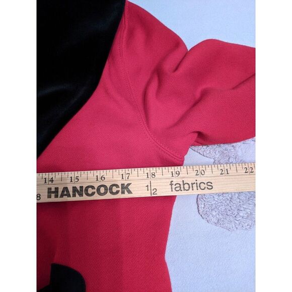 LAUREN RALPH LAUREN Red Jacket Velour Shawl Collar Toggle Closure L - Picture 9 of 12